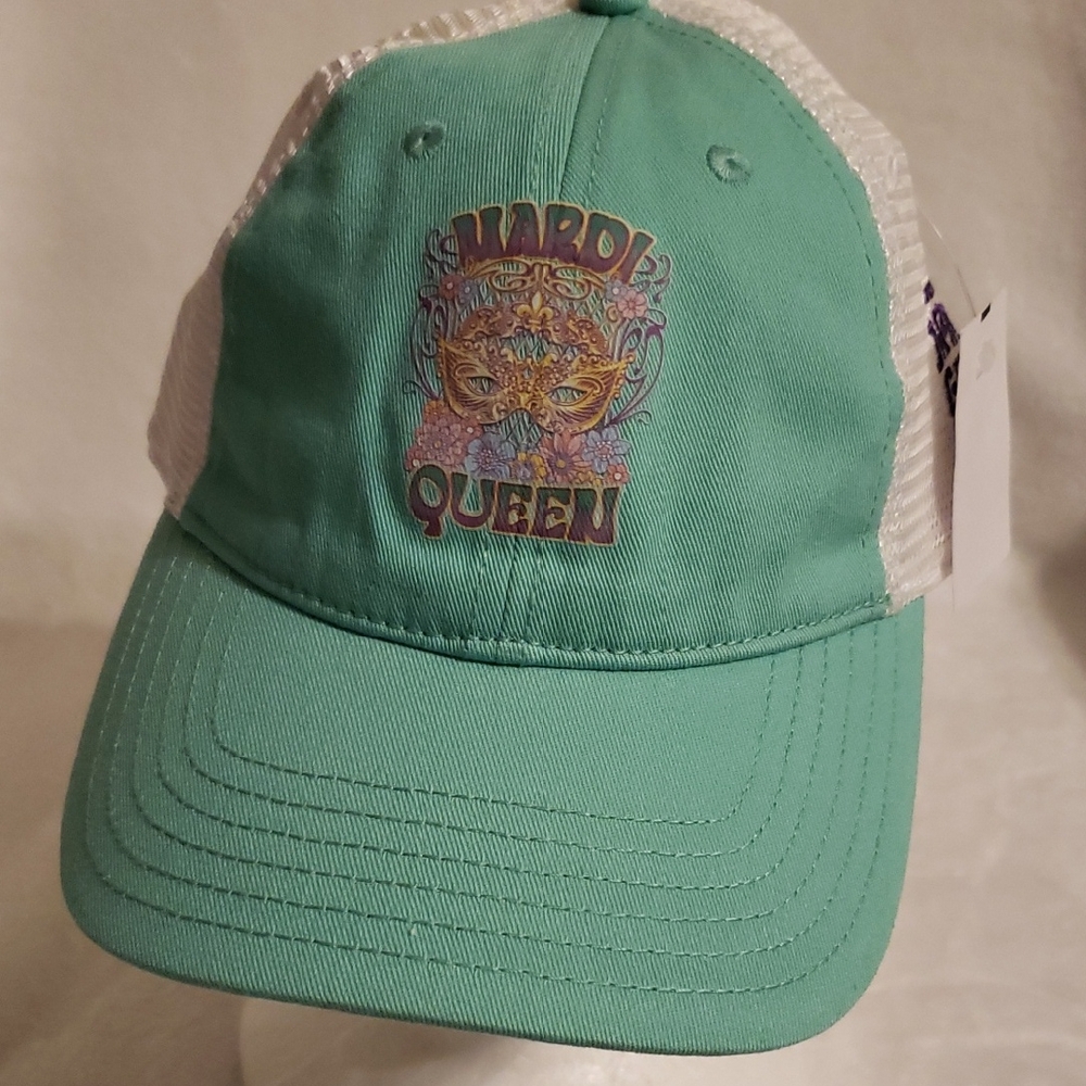 Mardi Queen 2024‎ Mint Green Trucker Hat